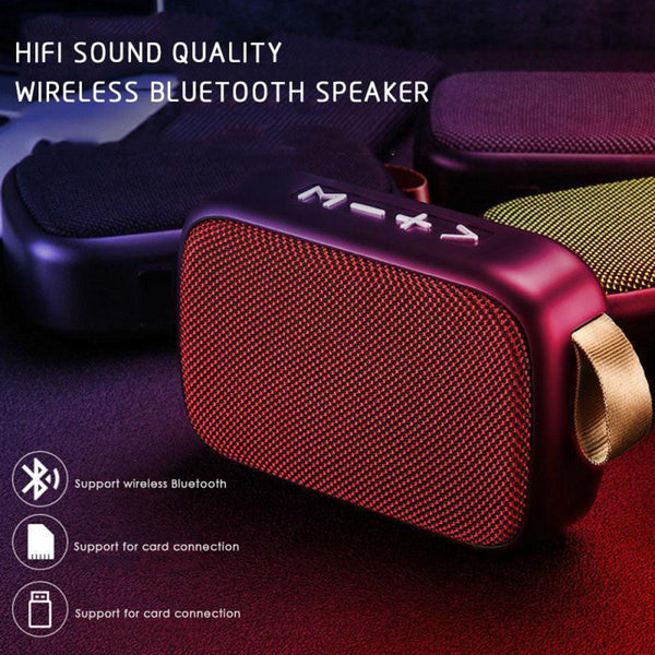 T5 Bluetooth Wireless Mini Portable Speaker with Sound, TF Card and USB