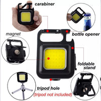 Mini Portable USB Rechargeable Flashlight Xpe COB 3 Modes LED Light Lamp
