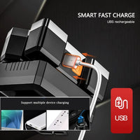 5 LED with Built-in 18650/800 MAh & 14500/400 MAh Battery USB Rechargeable
