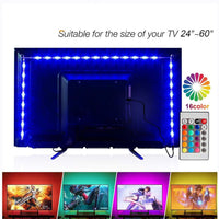 10m/5m USB LED Light Strip Background Lighting RGB Backlight Remote