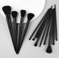 13pcs Makeup Brushes Cosmetic Full Set Soft Hair Female Make Up Tools