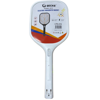 Gecko Dual-Use Electric Mosquito Racket Standing Fly Insect