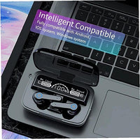 M10 & M11 TWS Mini Earphone With LED Digital Display Touch IPX7 Waterproof Wireless Bluetooth Headphone With 3300MAh Charging Box , X15 Earbuds