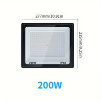 Led Floodlight 50w 100w 200w 400w 500w Ac165-265v Spotlight Ip66 Waterproof
