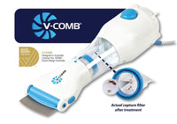 V-comb Packets Filters Head Lice Treatment Hair Dandruff Remover