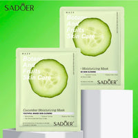 Natural Essence Face Mask 5 Flavour (Organic Collagen Fruits Facial Sheet Mask)