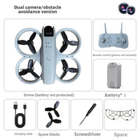Kids Flying Toy - L88 Drone(S106) 4K Dual Camera Mini Quadcopter L88 Drone with Optical Flow Hover & Brushless Motor L88 Drone - Premium Quality