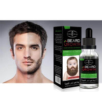 Men Liquid Beard Mustache Growth Essential Oil Fast Enhance Facial Whiskers 40ml